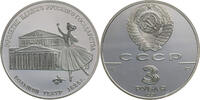Russland, UdSSR 3 Rubel Bolshoi Theatre -