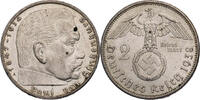 Drittes Reich 2 Reichsmark Paul von Hindenburg - Kursmünze (1936-1939) -