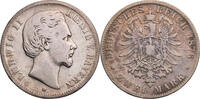 Kaiserreich, Bayern 2 Mark Ludwig II. (1864-1886) - Kursmünze (1876-1883) -
