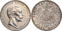 Kaiserreich, Preussen 3 Mark Wilhelm II. (1888-1918) - Kursmünze (1905-1912) -