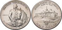 USA ½ Dollar Auf den 250. Geburtstag George Washington -