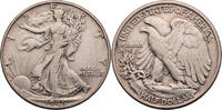 USA 1/2 Dollar Walking Liberty Half Dollar - Kursmünze (1916-1947) -