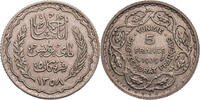 Tunesien 5 Francs Ahmad II (1929-1942) - Kursmünze -