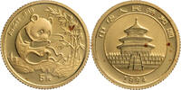China, Volksrepublik 5 Yuan 1/20 Oz Gold Panda -