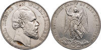W&uuml;rttemberg Taler 1871 Karl (1864-1891) - Siegestaler ss+, Kratzer 145,00 EUR  Excl. 10,00 EUR Verzending