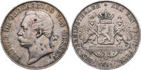 Hessen 1 Vereinstaler 1861 Ludwig III. (1848-1877) ss- 200,00 EUR  Excl. 7,00 EUR Verzending
