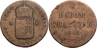 Ungarn, K&ouml;nigreich 3 Krajcz&aacute;r 1849 NB Unabh&auml;ngigkeitskrieg s-ss, Schlags... 60,00 EUR  Excl. 10,00 EUR Verzending