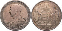 Ungarn, K&ouml;nigreich 5 Peng&ouml; 1939 BP 75th Birthday of Admiral Mikl&oacute;s Horth... 70,00 EUR  Excl. 10,00 EUR Verzending