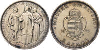 Ungarn, K&ouml;nigreich 2 Peng&ouml; 1935 BP 300. Jahrestag der Gr&uuml;ndung der P&aacute;zm&aacute;... 70,00 EUR  Excl. 10,00 EUR Verzending