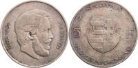 Ungarn, Voksrepublik 5 Forint 1947 BP 100 Jahre Unabh&auml;ngigkeitserhebung ... 20,00 EUR  Excl. 10,00 EUR Verzending