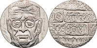 Finnland 10 Markkaa 1970 Auf den 100. Geburtstag von Pr&auml;sident J. K. Paa... 30,00 EUR  Excl. 10,00 EUR Verzending
