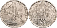 Portugal 20 Escudos 1966 Salazar Br&uuml;cke Lissabon - Ponte Lazar Lisboa ss... 20,00 EUR  Excl. 10,00 EUR Verzending
