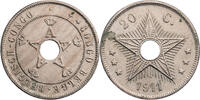 Belgischer Kongo 20 Centimes 1911 Albert I. (1909-1934) - Kursm&uuml;nze (191... 15,00 EUR  Excl. 10,00 EUR Verzending
