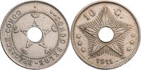 Belgischer Kongo 10 Centimes 1911 Albert I. (1909-1934) - Kursm&uuml;nze (191... 10,00 EUR  Excl. 10,00 EUR Verzending