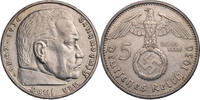 Drittes Reich 5 Reichsmark 1936 A Hindenburg - Kursm&uuml;nze (1935-1936) ss,... 35,00 EUR  Excl. 10,00 EUR Verzending