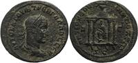 Seleucis et Pieria, Antiochia AEs Trebonianus Gallus, Büste / Tyche in Tempel -