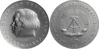 DDR 10 Mark 200th Anniversary of Birth of Ludwig van Beethoven -