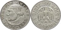 Drittes Reich 2 Reichsmark 450th Anniversary of Martin Luther -