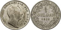 Baden, Großherzogtum ½ Gulden Leopold I (1830-1852) - Kursmünze (1838-1846) -