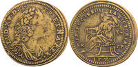 Nürnberg Rechenpfennig Johann Konrad Höger auf Ludwig XV. -