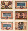Katscher (Kietrz), Oberschlesien 10, 25, 50 Pfennig Komplette Serie von 3 Scheinen -