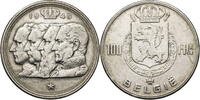 Belgien 100 Frank (100 Francs) Leopold I., Leopold II., Albert I. und Leopold III. -