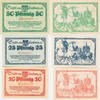 Limburg an der Lahn 10, 25, 50 Pfennig Komplette Serie von 3 Scheinen - P. Assmann -