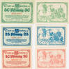 Limburg an der Lahn 10, 25, 50 Pfennig Komplette Serie von 3 Scheinen - ohne Künstlersignatur -