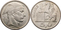Belgien 50 Francs Leopold III. (1934-1951) - Kursmünze (1948-1954) - Französische Legende -