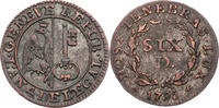 Schweiz, Genf 1 Sol (6 Deniers) -