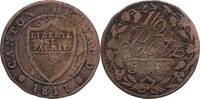 Schweiz, Waadt 1/2 Batzen (5 Rappen) Kursmünze (1804-1819) -