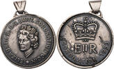 Großbritannien Tragbare Medaille Elizabeth II. (1952-2022) - Coronation Coin -