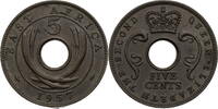 Britisch Ostafrika 5 Cents Elizabeth II. (1952-2022) - Kursmünze (1955-1963) -