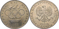 Polen, Volksrepublik 200 Zloty Olympische Spiele 1976 in Montreal -