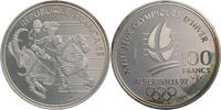 Frankreich 100 Francs Olympische Winterspiele 1992 in Albertville - Eishockey -