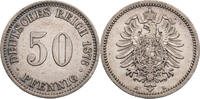 Kaiserreich 50 Pfennig Kursmünze (1875-1877) -