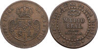 Spanien, Königreich 1/2 Real (Medio Real) Isabella II. (1833-1868) - Kursmünze (1848-1853) - Segovia -