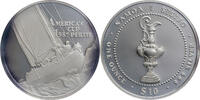 Samoa 10 Dollars America's Cup Race - 1987 Perth - Segeln -