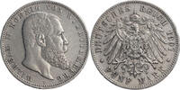 Kaiserreich, Württemberg 5 Mark Wilhelm II. (1891-1918) - Kursmünze (1892-1913) -