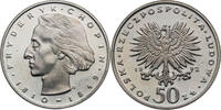 Polen, Volksrepublik 50 Zloty 1972 Frederic Chopin PP, berührt 35,00 EUR  plus 10,00 EUR verzending