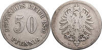 Kaiserreich 50 Pfennig Kursmünze (1875-1877) -