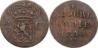 Niederländisch Indien 2 Cents Willem I. (1816-1840) - Kursmünze (1833-1841) -