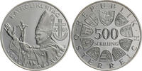 Österreich 500 Schilling Katholikentag - Johannes Paul II. -