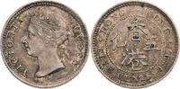 Hong Kong 5 Cents Victoria (1837-1901) - Kursmünze (1866-1901) -