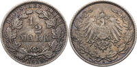 Kaiserreich ½ Mark Kursmünze (1905-1919) -