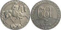 Bulgarien 2 Leva 1300 Jahre Bulgarien - Anerkennung von Asparuch durch Konstantin IV. -