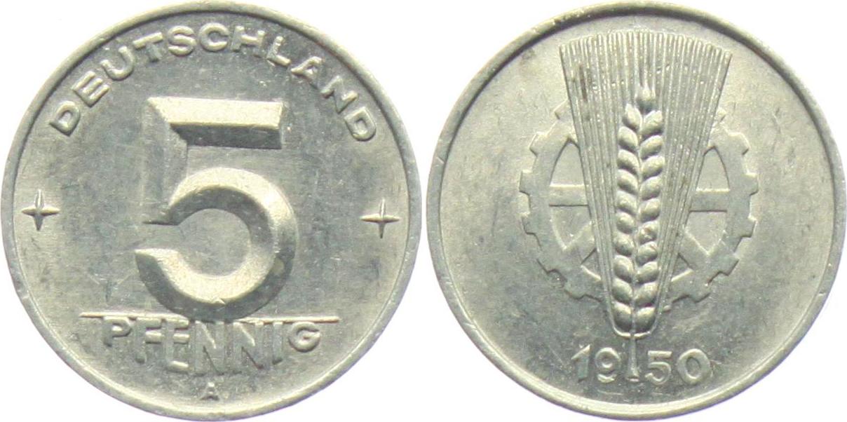 1949 год 5 монета. 5 Пфеннигов 1950. Монета 5 Pfennig. Монета 5 пфенниг 1950. 5 Пфеннигов 1948.