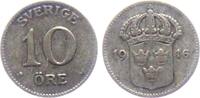 Schweden 10 Öre Gustav V. (1907-1950) -