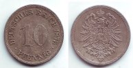 Kaiserreich 10 Pfennig 10 Pfennig, kleiner Adler -