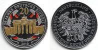 Deutschland Silbergedenkprägung - 20 Jahre Deutsche Einheit - Brandenburger Tor -